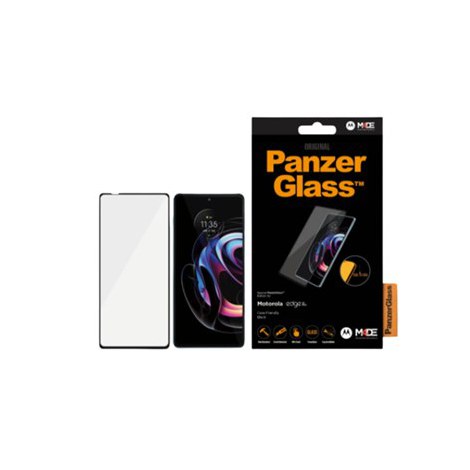 PanzerGlass | Screen protector - glass | Motorola Edge 20 Pro | Tempered glass | Black | Transparent - 3